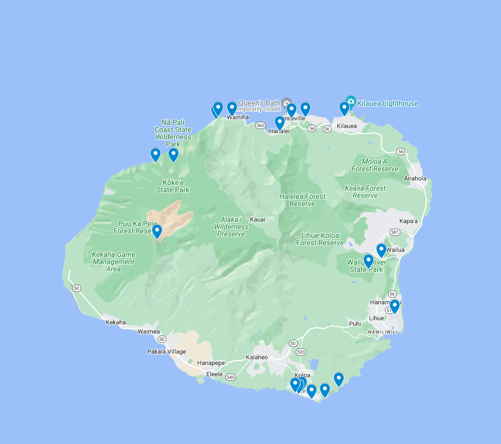 Kauai, Hawaii Itinerary