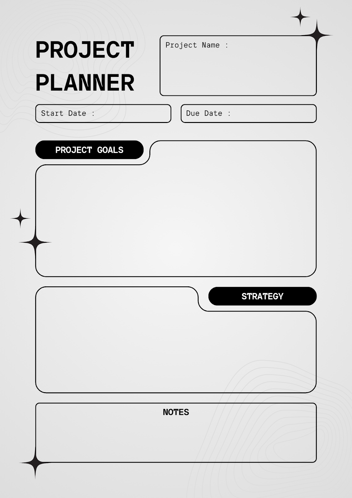 Customizable Templates for Repetitive Projects