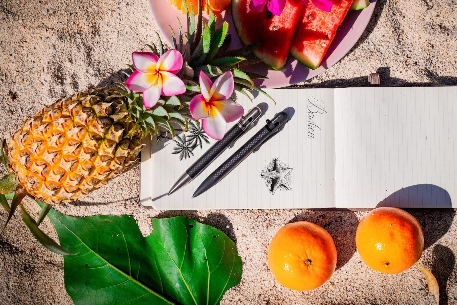 Bastion Carbon Fiber Stainless Steel Pen