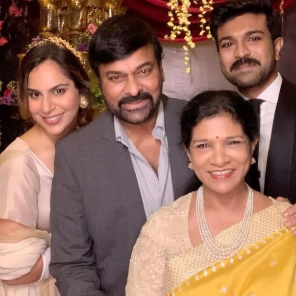 Happy Birthday Chiranjeevi: Tollywood Megastar's Precious Family Moments with Wife Surekha, Son Ram Charan - News18