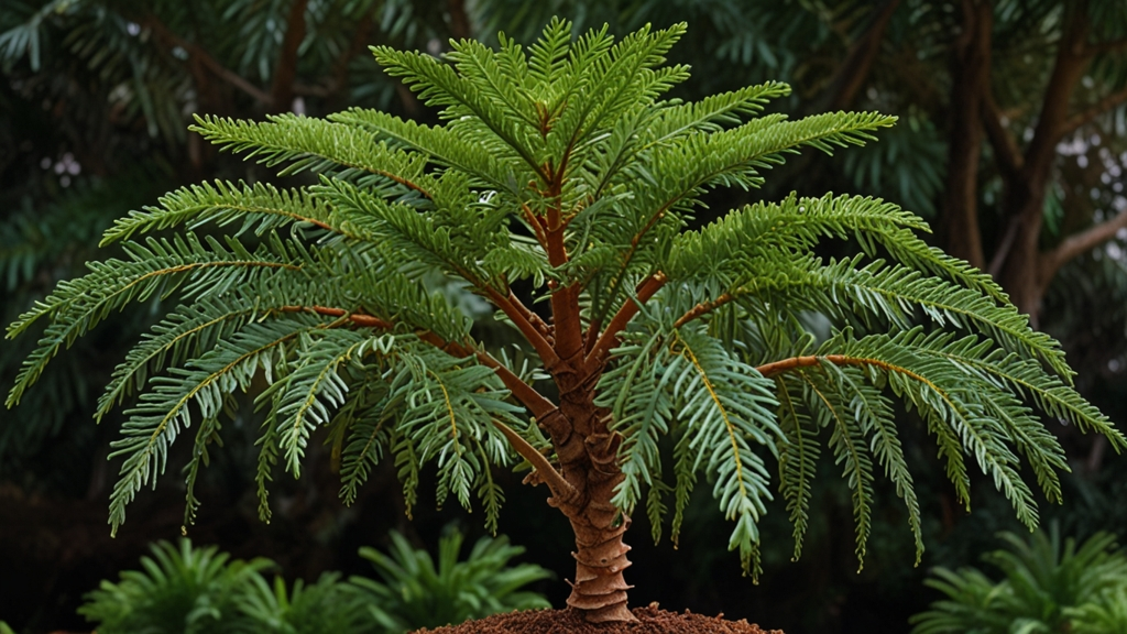 norfolk island pine monocot or dicot