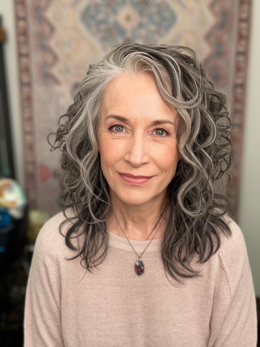 21. Low-Maintenance Hairstyles for Women Over 50