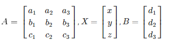 Solving Linear Equations Using Matrix Method