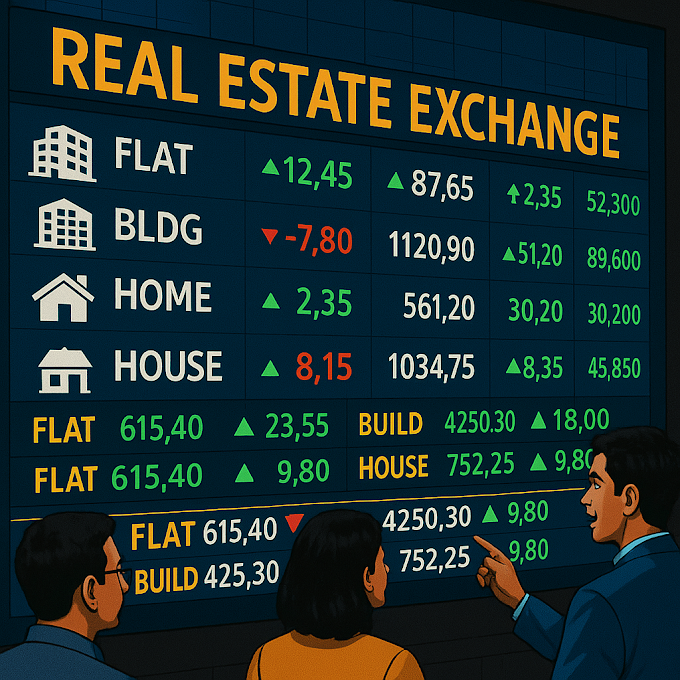  What Would Happen If Real Estate Properties in India Had a Share Market?    