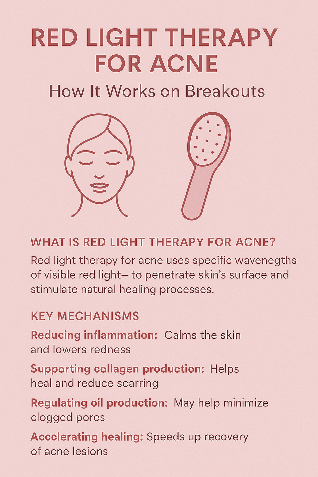 red light therapy for acne