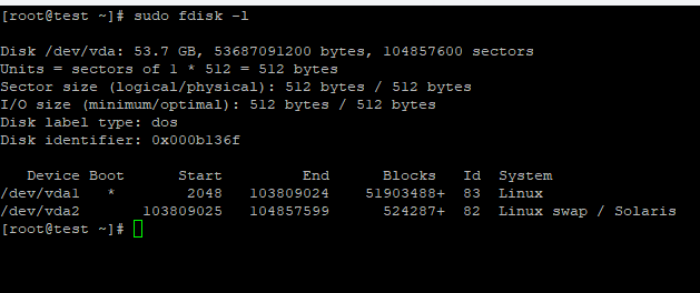 List Existing Partitions