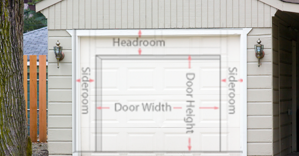 garage door width