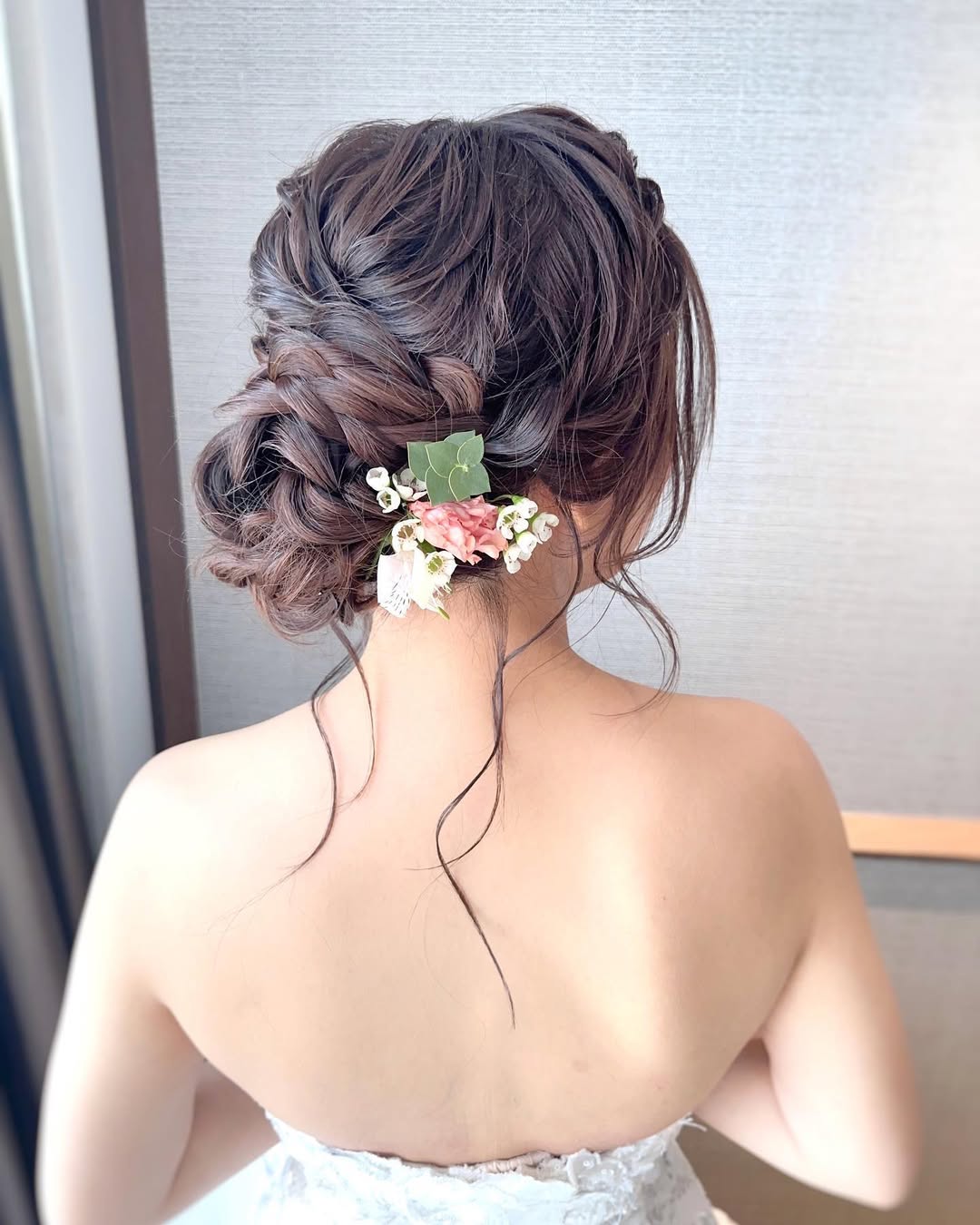 Bridal Updos for Medium Hair