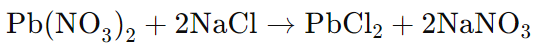 Lead Nitrate Formula