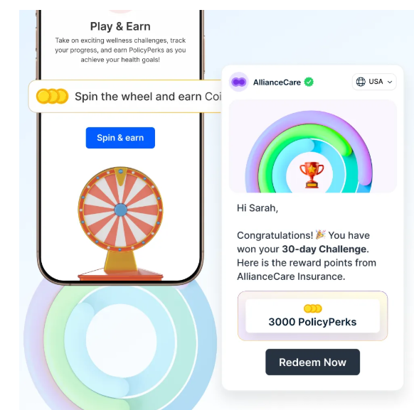 Gamified wellness engagement