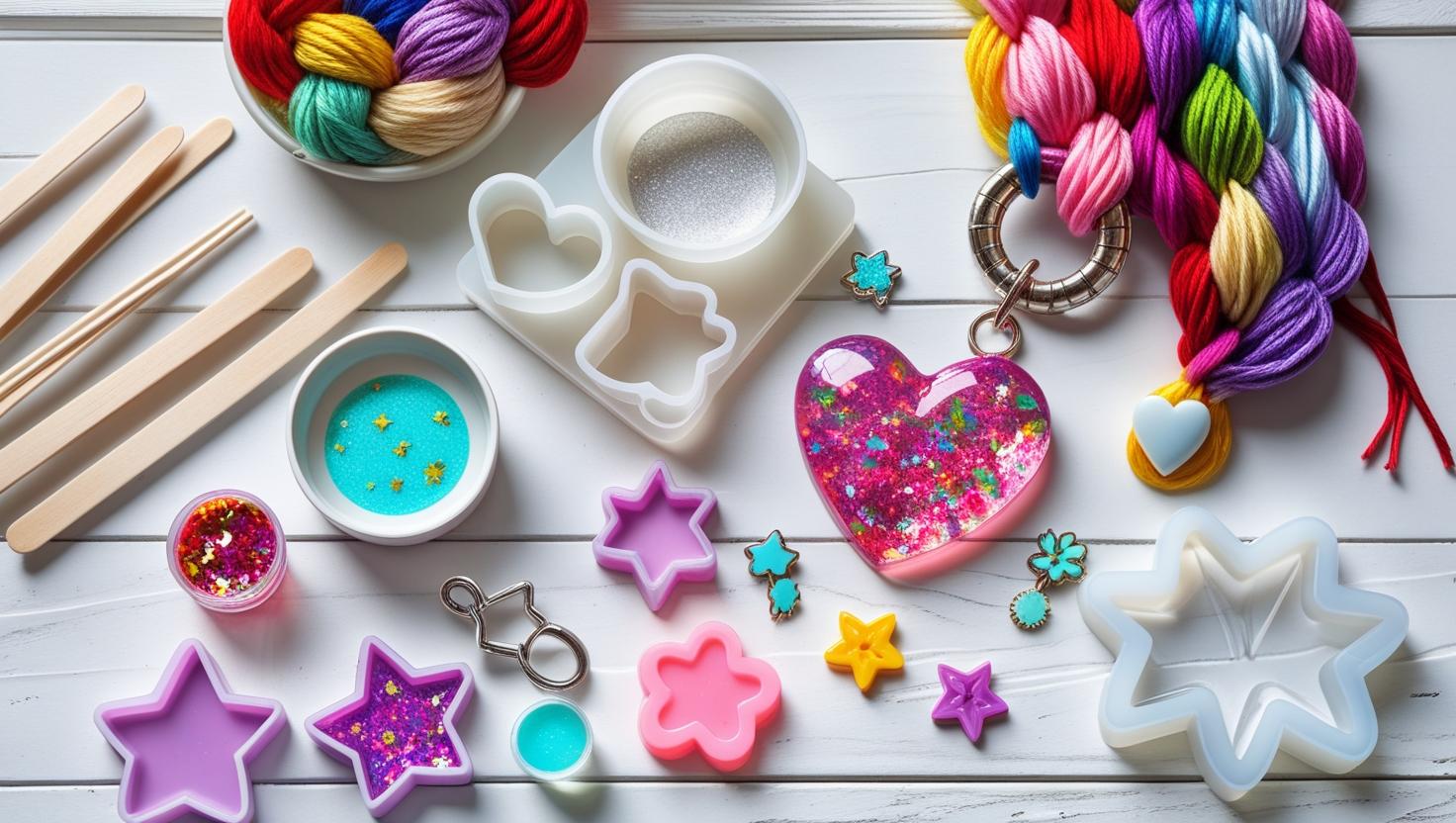 DIY Resin Charms for Friendship Bracelets