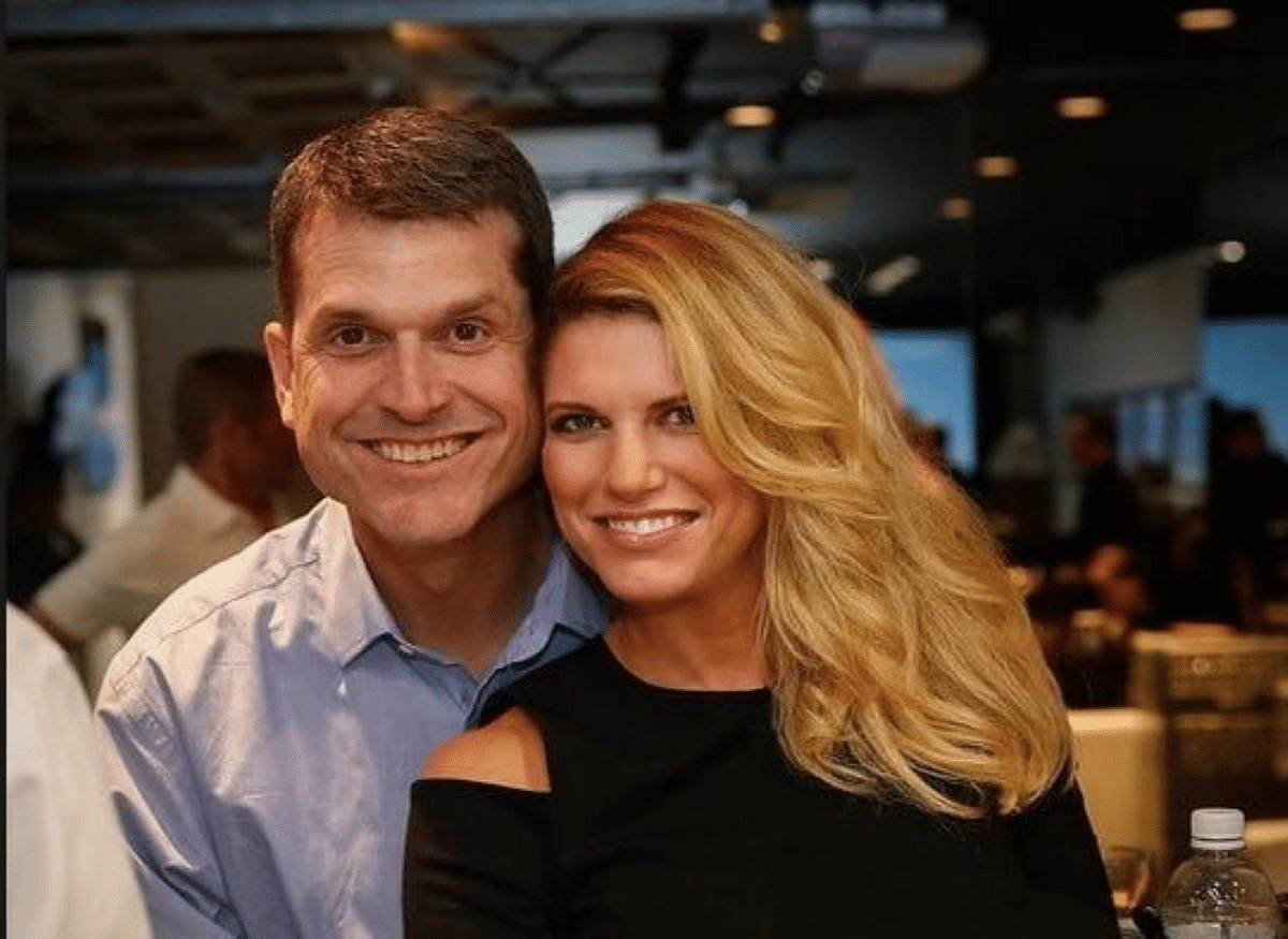 Who is Jim Harbaugh's wife, Sarah Feuerborn Harbaugh? Meet the Michigan  football HC's partner - Sportskeeda Stories