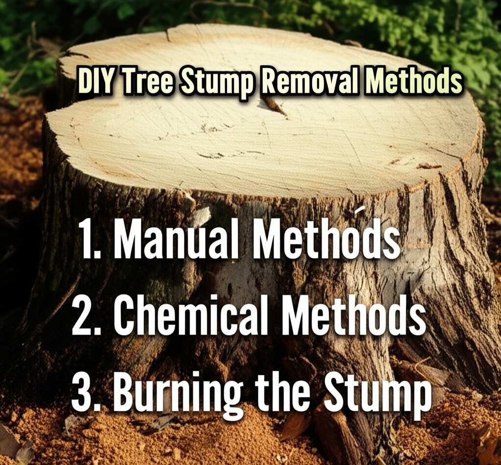 DIY Tree Stump Removal Methods