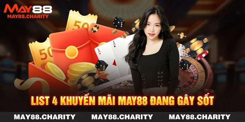khuyến mãi MAY88 - Hình 1