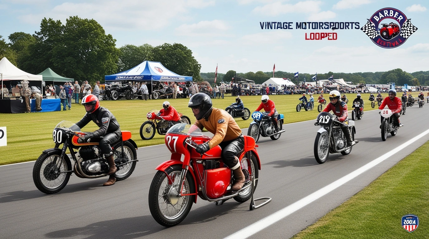 2024 Barber Vintage Motorsports Festival Looped