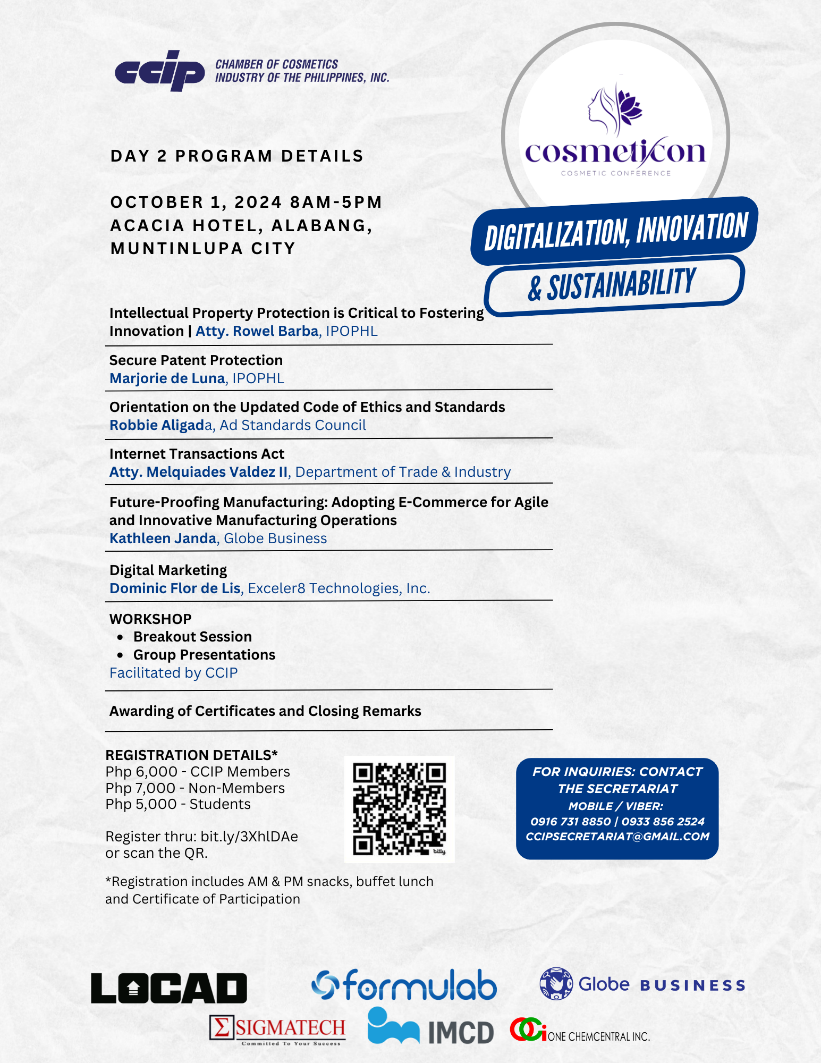 Cosmeticon 2024 to highlight digitalization and sustainability 3