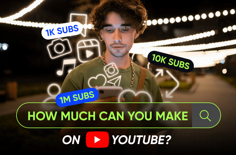 How Much Money Do You Make on Youtube With 1,000 Subscribers  