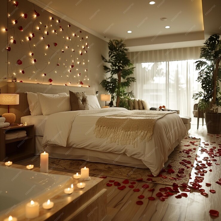 Decorate Bedroom with Lights