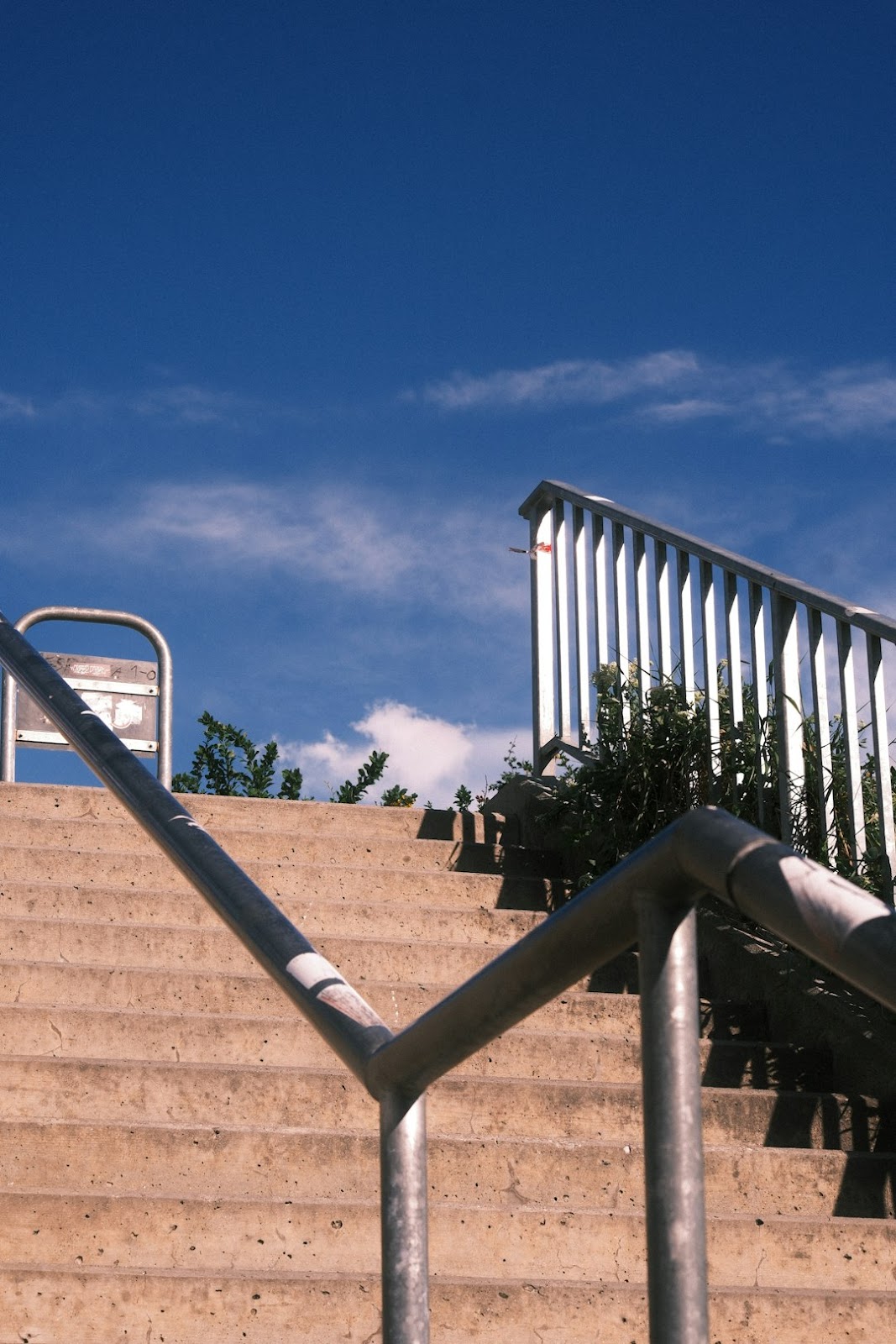 Modern aluminum dock stairs with sleek design