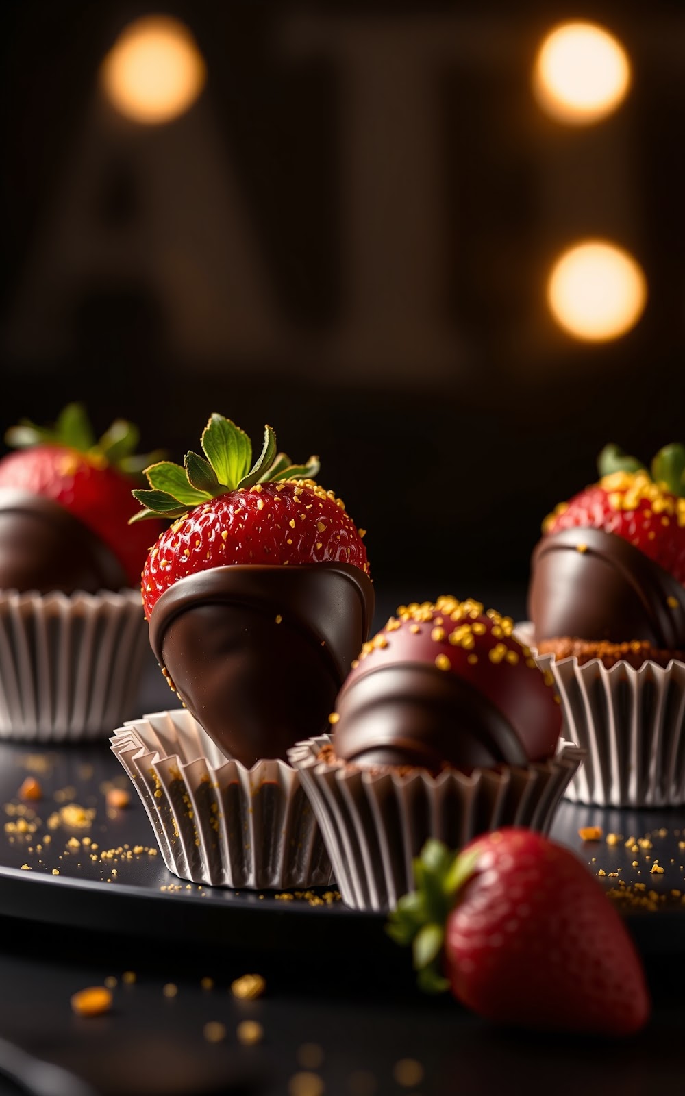 Chocolate Strawberry Cups