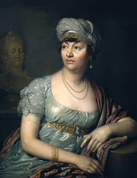 Retrato de Madame de Staël. 