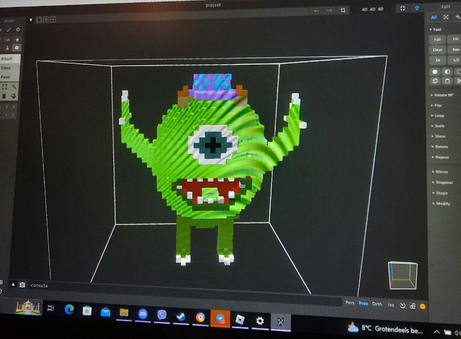Робота учня Академії Покоління IT на курсі Minecraft для дітей