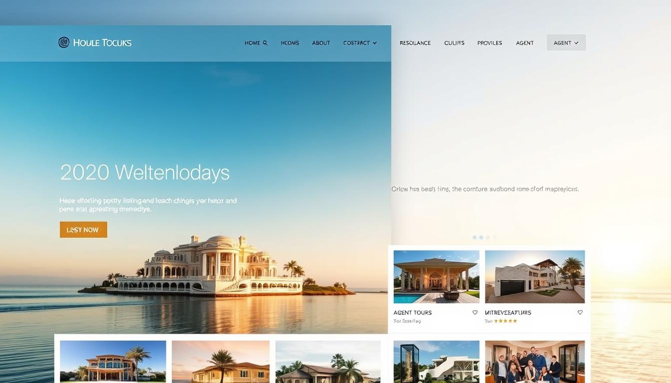 how to build a real estate website