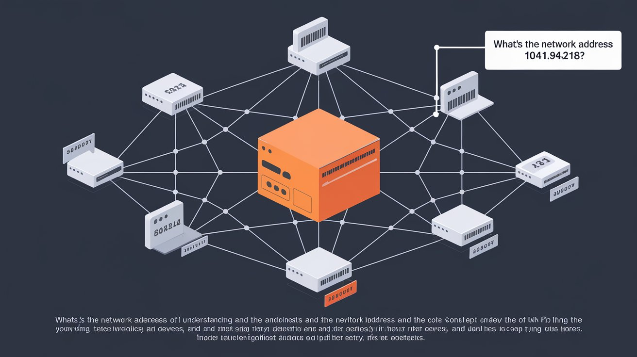 Whats the Network Address to 104.1.94.218