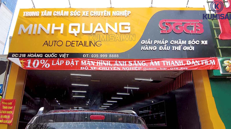 Trung tâm chăm sóc xe chuyên nghiệp Minh Quang Auto