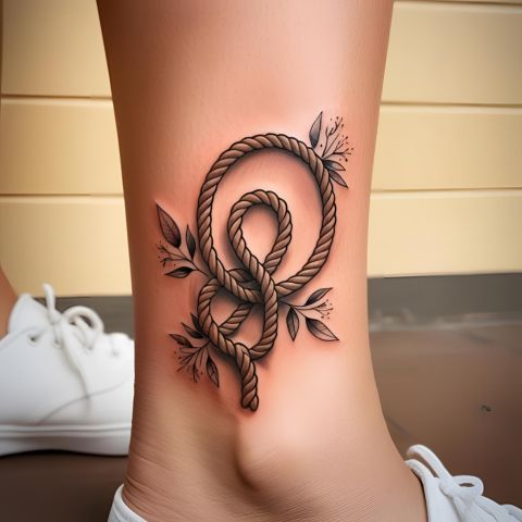 Lasso Rope Tattoo