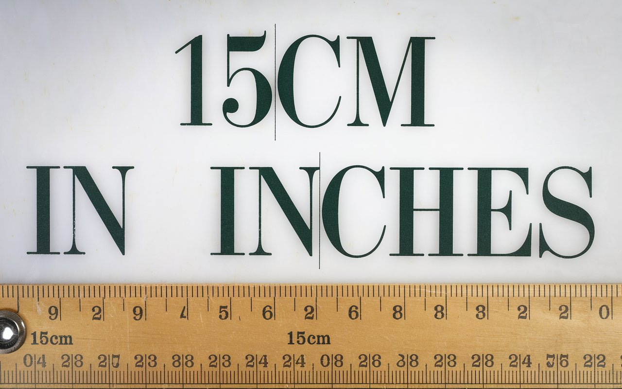 15cm in Inches