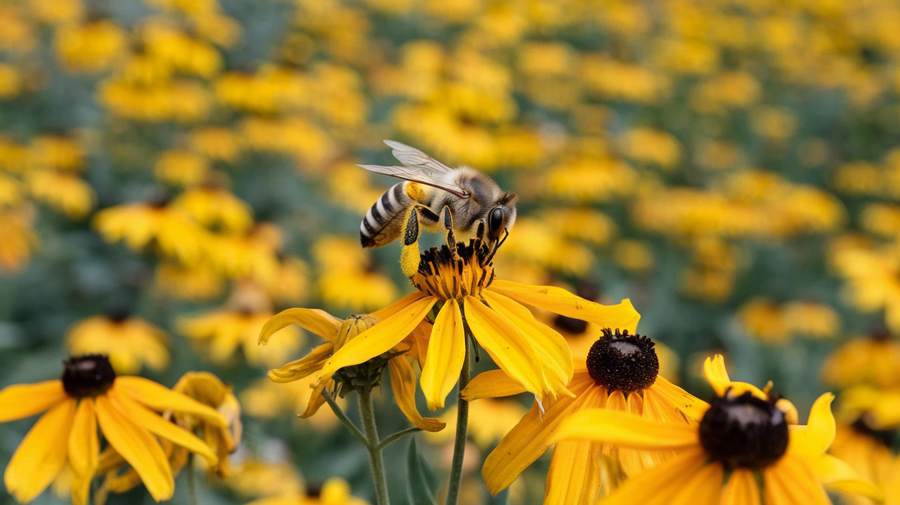 Bees and Flowers Mutualism Allecto Eolgy