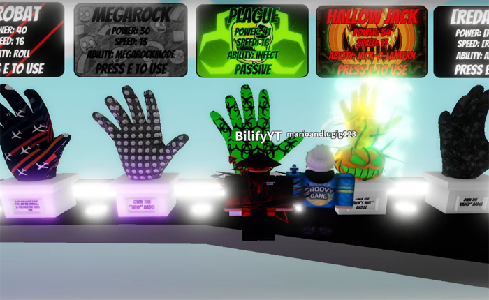 Water Glove Slap Battles