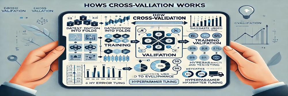  Illustration of cross-validation process in machine learning.