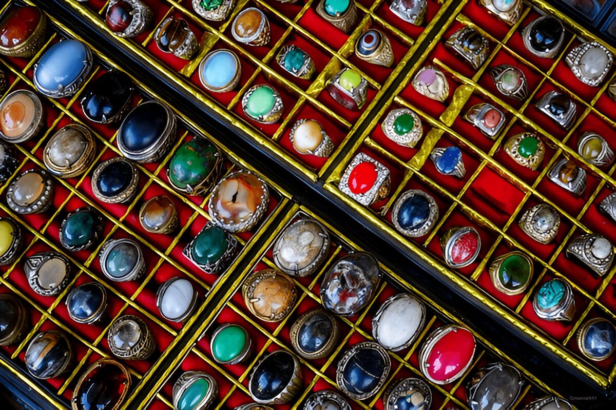 mens Gemstone Rings