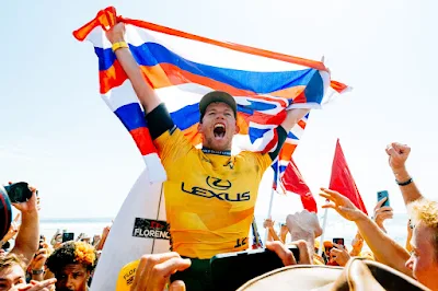 John John Florence é o atual campeão mundial do surfe (Foto: WSL)