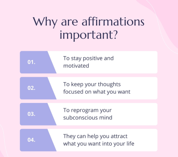 why are affirmations important