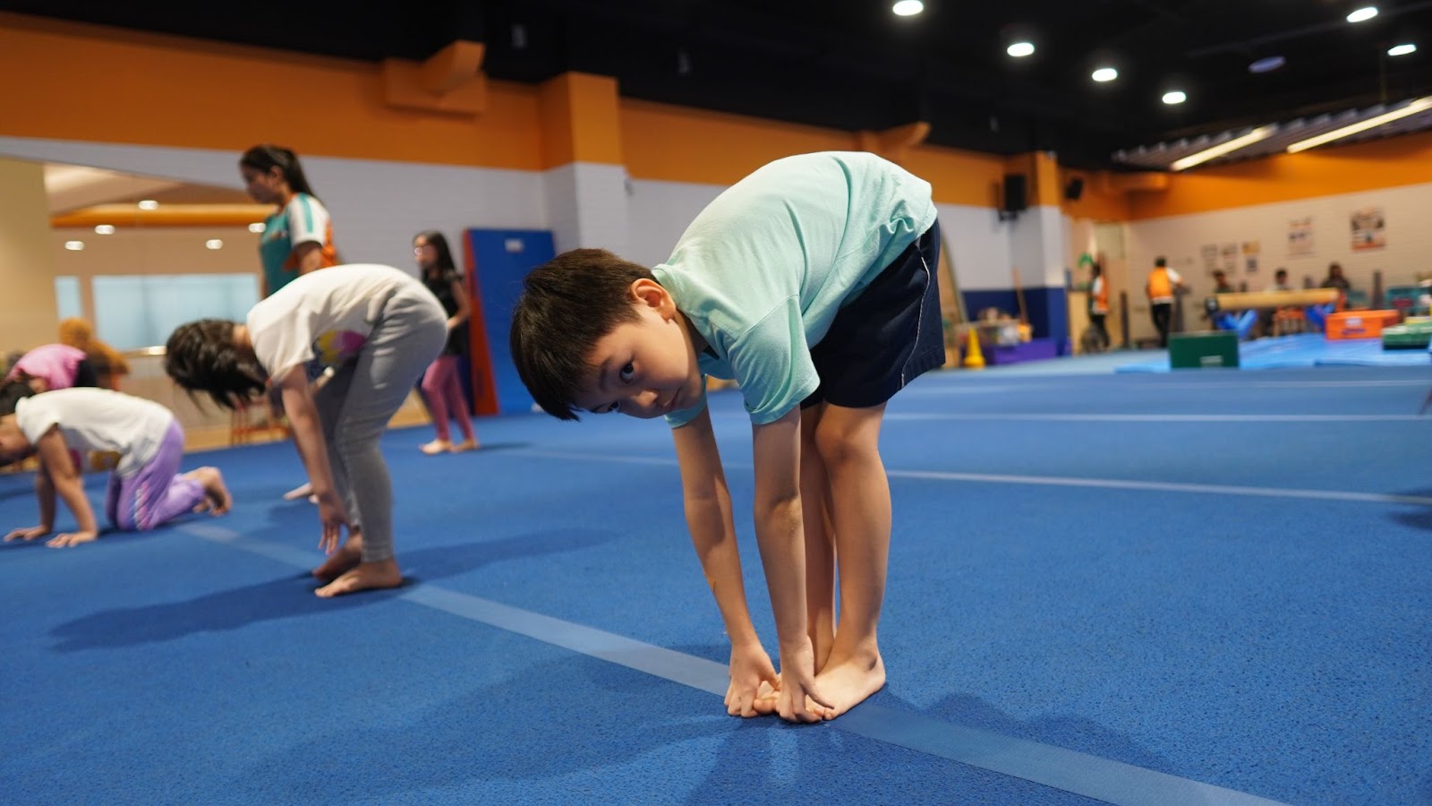 Stretch for a Scorpion - Touch Your Toes