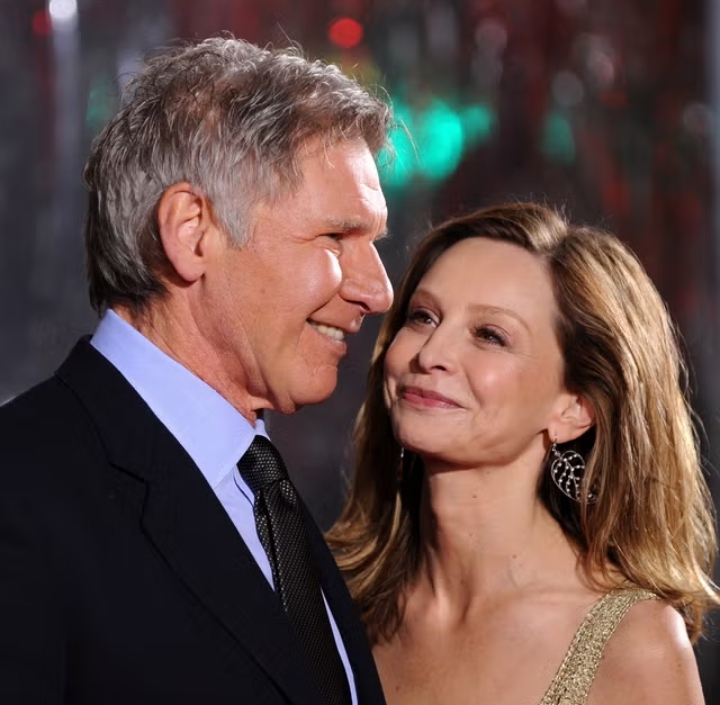 Liam Flockhart's parents, Harrison Ford and Calista Flockhart