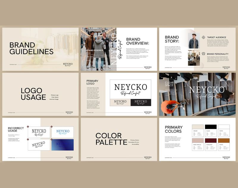 cost effective graphic design Penji branding kit