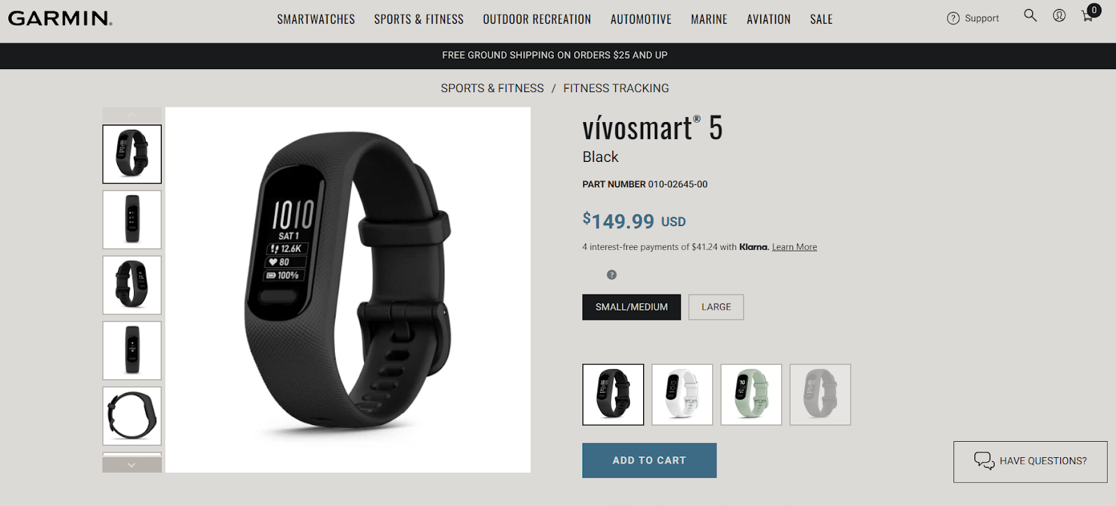 Garmin Vivosmart