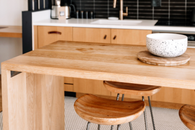 unique kitchen island ideas for your home remodel reclaimed wood countertop with barstools custom built michigan