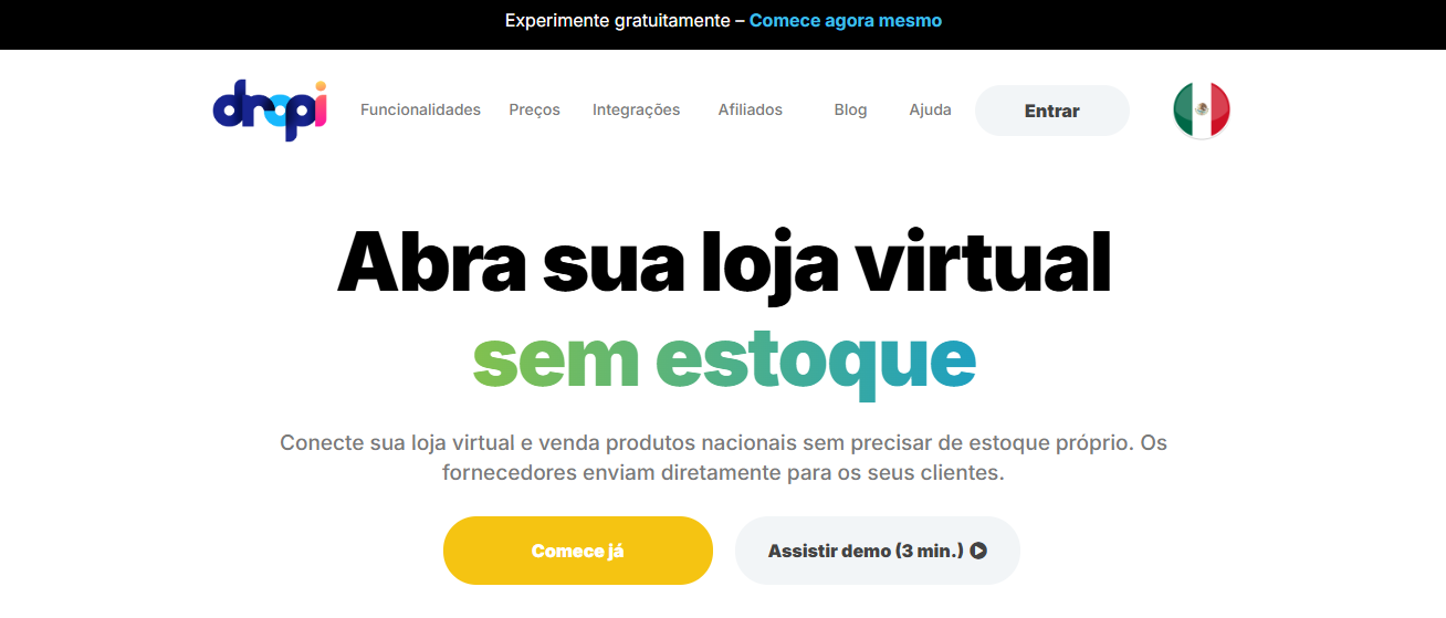 melhor plataforma para dropshipping