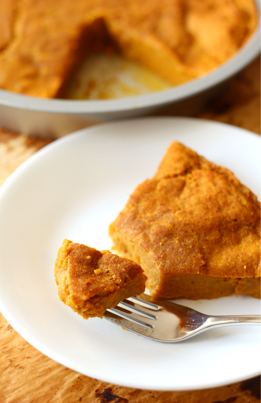 Gluten-Free Crustless Pumpkin Pie