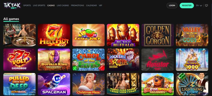 TikTakBet - New Casino Sites