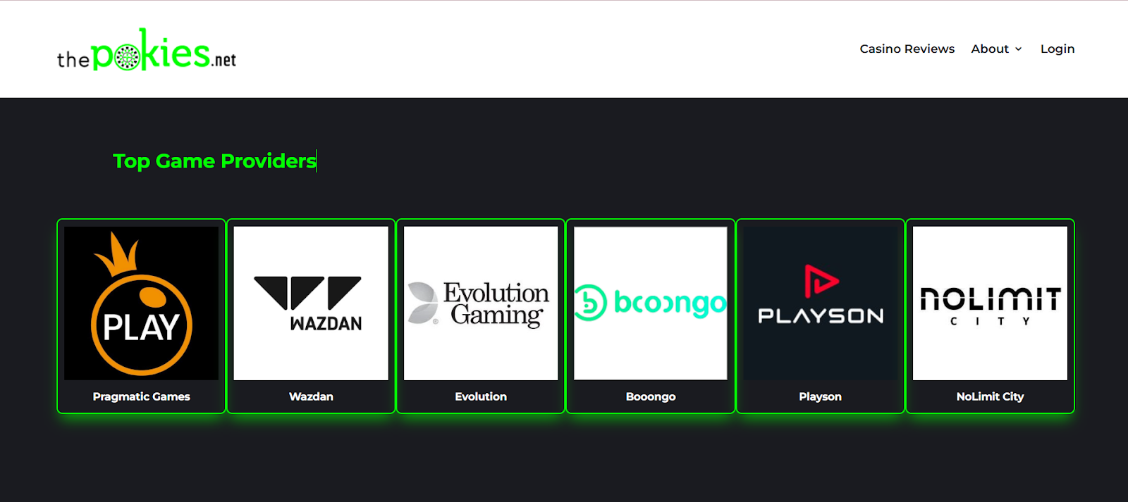 ThePokies.net Providers