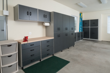 garage remodeling ideas to transform your space into a functional haven rolling cabinets and bins custom built michigan