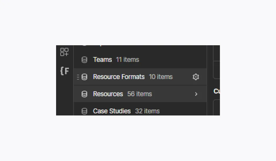 Create a CMS collection for your blog-axiabits