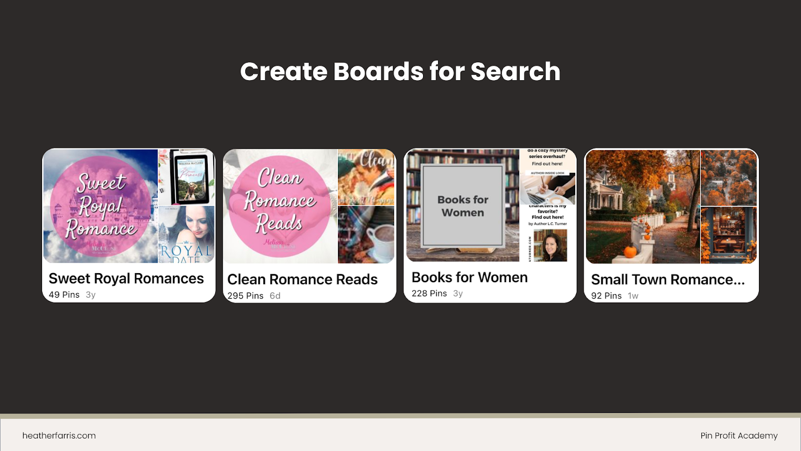 Pinterest for authors Pinterest boards