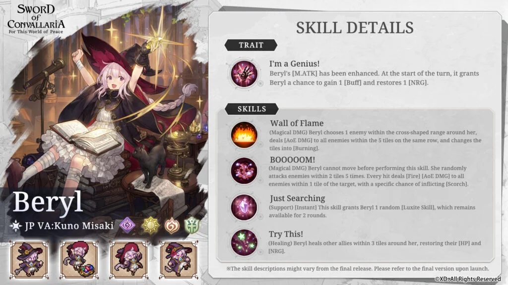 【Guia de iniciantes 】Sword of Convallaria - Tier List dos Personagens: quais são os melhores personagens para fortalecer seu time?